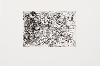 Larmes à petits flots no. 1 by Jean Paul Riopelle