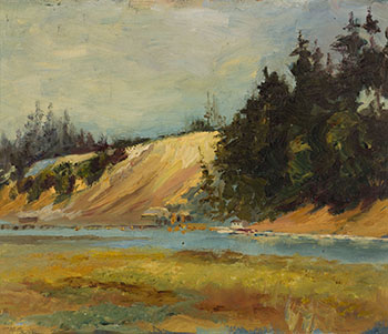 James Island, Victoria by William Percival (W.P.) Weston