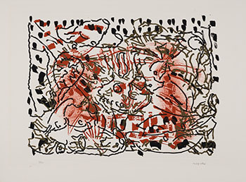 L'Oie de feu - L'Oie au soleil by Jean Paul Riopelle