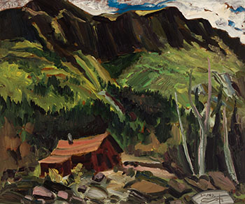 Cabane dans les montagnes by Bruno Cote