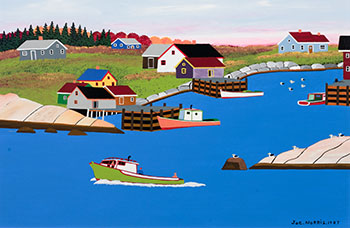 Coastal Scene by Joseph Norris