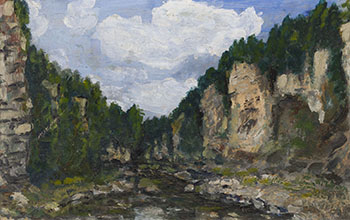 The Elora Gorge par Sir Frederick Grant Banting