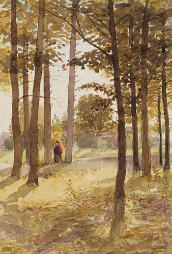 Autumn Sunshine par James Edward Hervey (J.E.H.) MacDonald