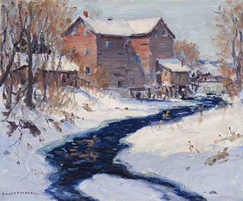 Mill at Cannington, Ont. par Manly Edward MacDonald