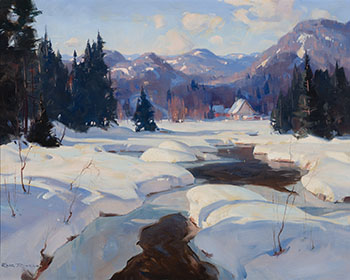 March Morning, Mullet River Country by John Eric Benson Riordon