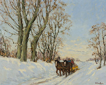 Return From the Village by Berthe Des Clayes