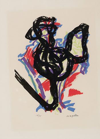 Parler de corde, Le Coq by Jean Paul Riopelle