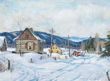 Sunny Winter's Day par Thomas Hilton Garside