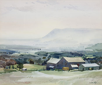 Early Morning, Thornbury by Donald MacKay Houstoun