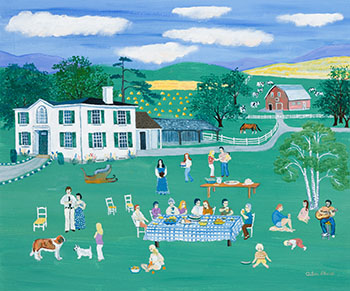 A Family Picnic par Ailsa Wills D'Hondt