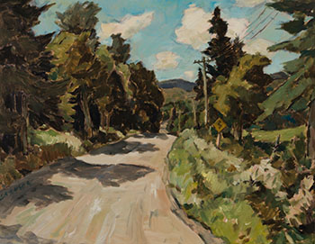 Laurentian Road by Helmut Gransow