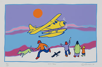 Bush Plane by Ted Harrison