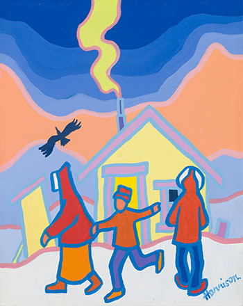 The Cabin by Ted Harrison