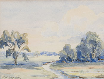 Landscape by John William (J.W.) Beatty