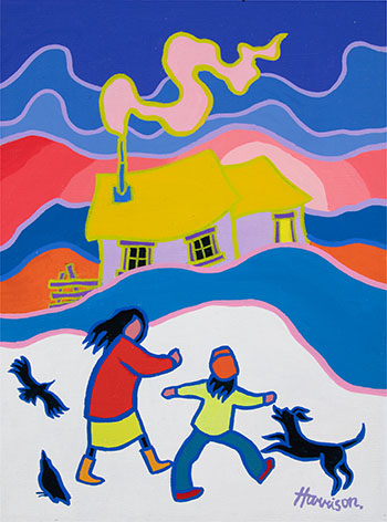 The Cottage by Ted Harrison