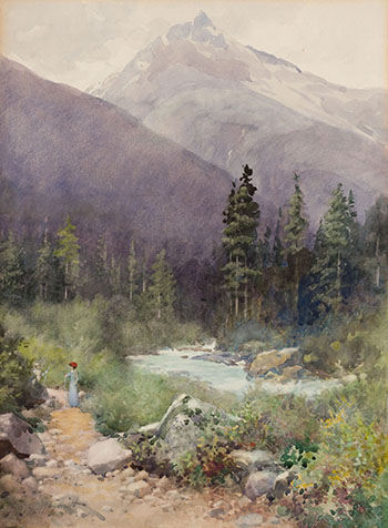 Mount Cheops, Slocan B.C. by Frederic Marlett Bell-Smith