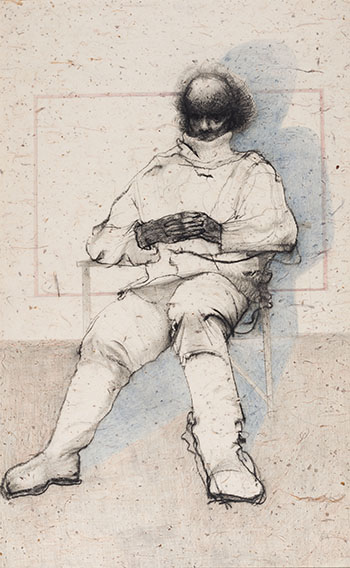 Seated Actor by John Howard Gould