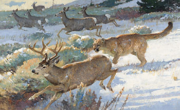 The Race Is to the Swift by Robert Frederick Kuhn