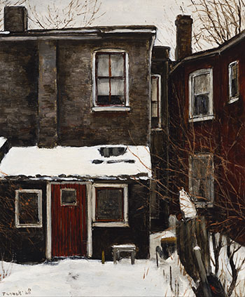 Behind Pears Avenue by Albert Jacques Franck