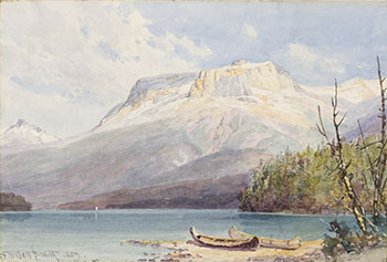 On the Bow River Near Banff by Frederic Marlett Bell-Smith