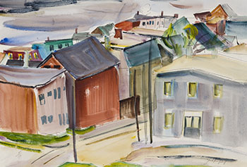 Cityscape, West St. John by Jack Weldon Humphrey