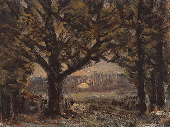 Winter Sunset by Homer Ransford Watson