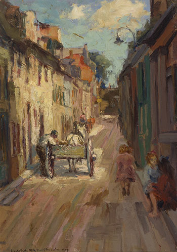 Street Scene by Elizabeth Annie McGillivray Knowles
