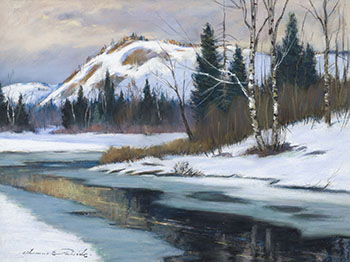 Devil's River, Early Spring by Thomas Hilton Garside