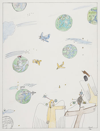 Composition (Globes) by Shuvinai Ashoona
