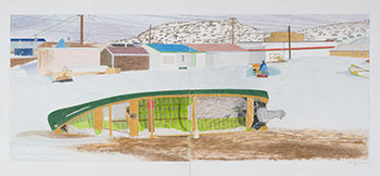 Melting Snow by Itee Pootoogook