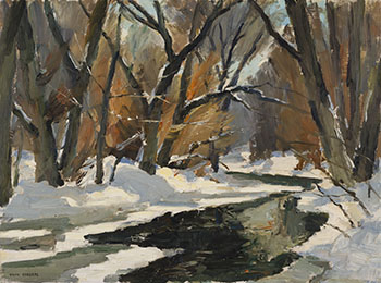 Winter Stream by Tom (Thomas) Keith Roberts