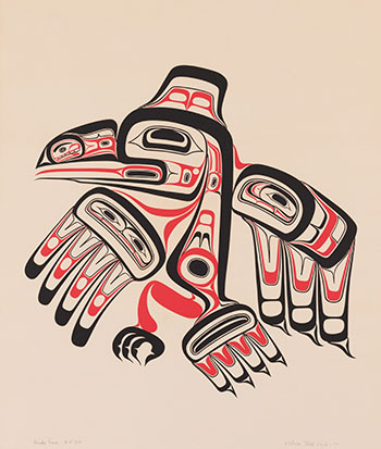 Haida Raven - XOYA by William Ronald (Bill) Reid