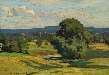 Near Mount Denis by Herbert Sidney Palmer