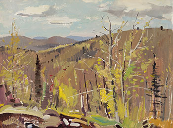 Spring - Lac Beauport, P.Q. by Lorne Holland Bouchard