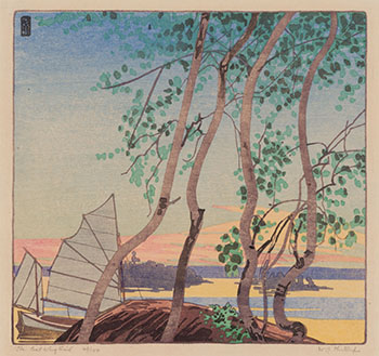 The Bat Wing Sail by Walter Joseph (W.J.) Phillips