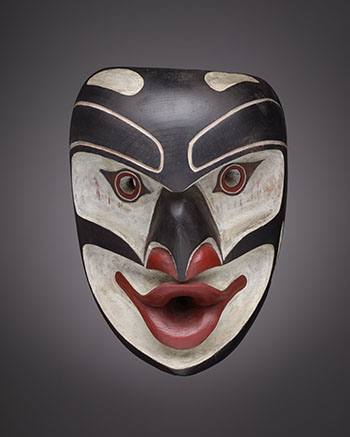 Tsonokwa Mask by Tony Hunt