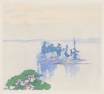 Cathcart's Island, Muskoka by Walter Joseph (W.J.) Phillips