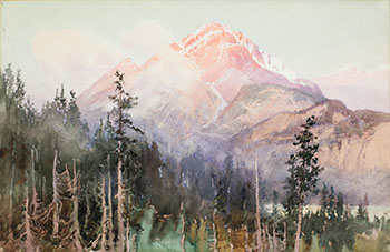 Mountain Scene by Robert Ford Gagen