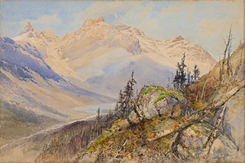 Mountain Landscape by Frederic Marlett Bell-Smith