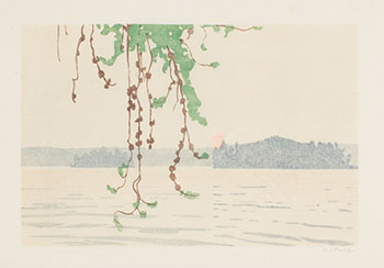 	Smoke Haze, Lake of the Woods par Walter Joseph (W.J.) Phillips