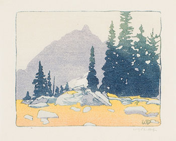 	Alpine Meadow by Walter Joseph (W.J.) Phillips