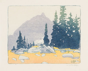 	Alpine Meadow par Walter Joseph (W.J.) Phillips