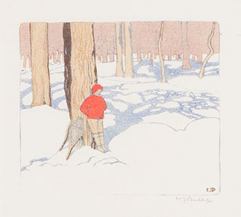 	Winter Woods par Walter Joseph (W.J.) Phillips