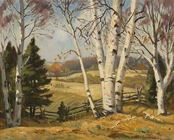 Autumn Landscape by Frank Shirley Panabaker