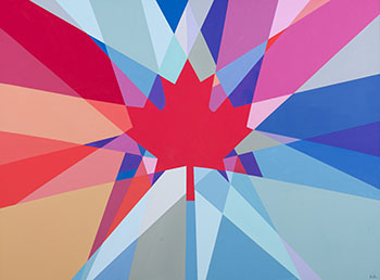 Leaf Radiant par Charles Pachter