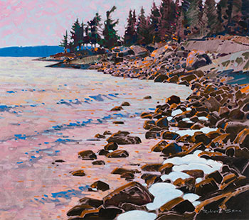 Evening, Killbear Park, Parry Sound, Ontario by Robert Genn