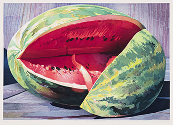 Cut Watermelon par Mary Frances Pratt