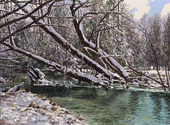 Winter’s Finale by Frank Hans (Franz) Johnston