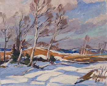 Winter Landscape by Frank Leonard Brooks