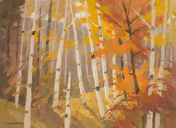 Autumn Hillside - Madawaska Valley par Tom (Thomas) Keith Roberts